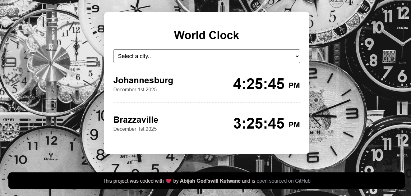 World Clock